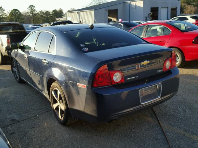 1G1ZC5E08CF272374 - 2012 CHEVROLET MALIBU 1LT BLUE photo 3