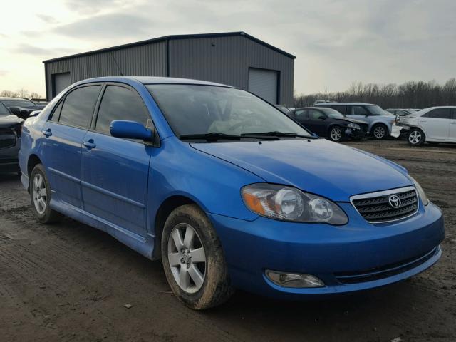 2T1BR32E08C934184 - 2008 TOYOTA COROLLA CE BLUE photo 1