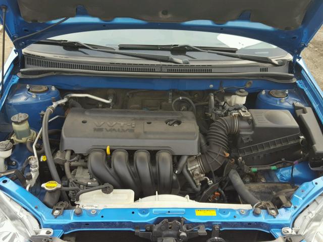 2T1BR32E08C934184 - 2008 TOYOTA COROLLA CE BLUE photo 7