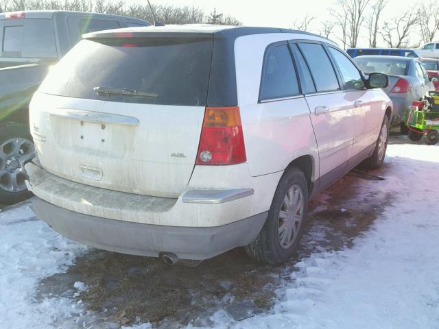 2A8GM68X97R335189 - 2007 CHRYSLER PACIFICA T WHITE photo 4