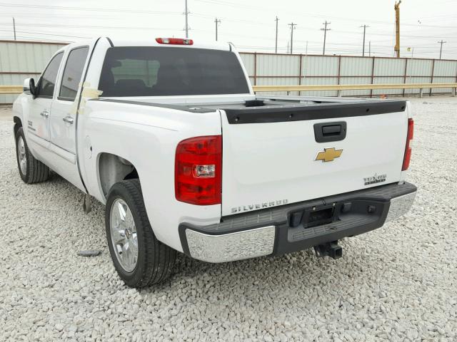 3GCEC23J89G132901 - 2009 CHEVROLET SILVERADO WHITE photo 3