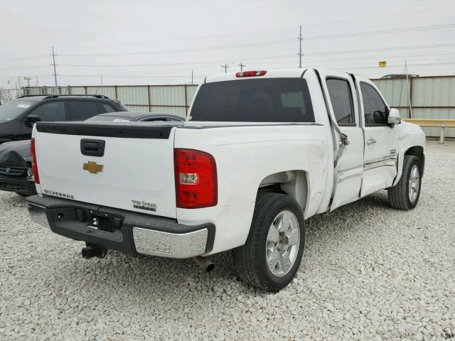 3GCEC23J89G132901 - 2009 CHEVROLET SILVERADO WHITE photo 4