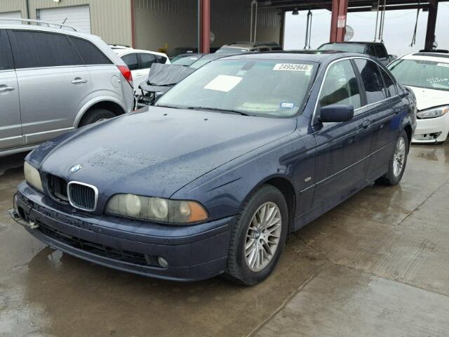WBADT63423CK30133 - 2003 BMW 530 I AUTO BLUE photo 2