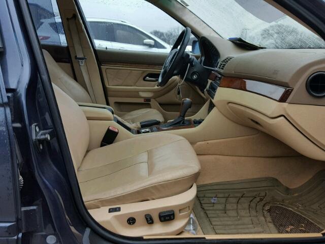 WBADT63423CK30133 - 2003 BMW 530 I AUTO BLUE photo 5