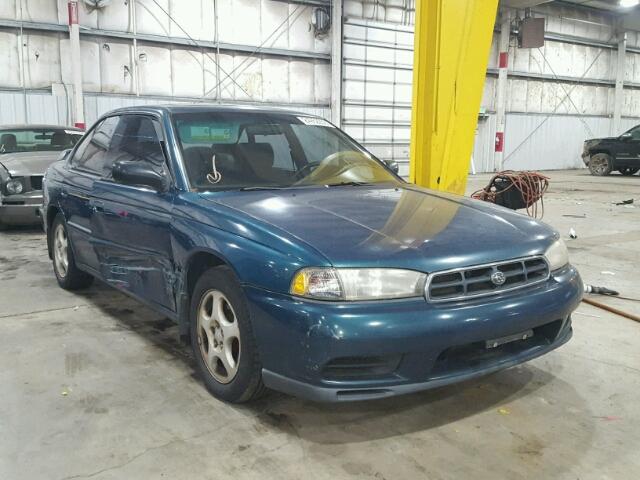 4S3BD4358X7251717 - 1999 SUBARU LEGACY L GREEN photo 1