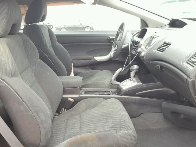 2HGFG12899H518164 - 2009 HONDA CIVIC EX შავი ფოტო 5