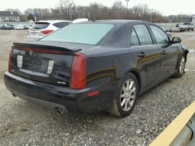 1G6DC67A860143302 - 2006 CADILLAC STS BLACK photo 4