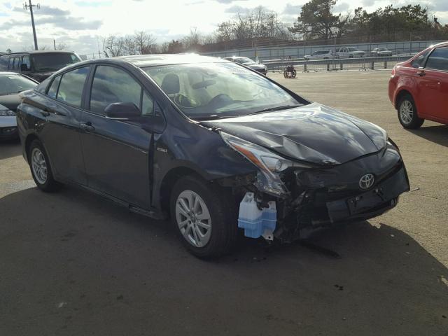 JTDKBRFU3H3553771 - 2017 TOYOTA PRIUS BURGUNDY photo 1