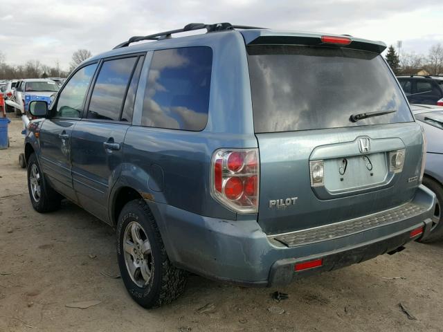 2HKYF18696H547330 - 2006 HONDA PILOT EX GRAY photo 3