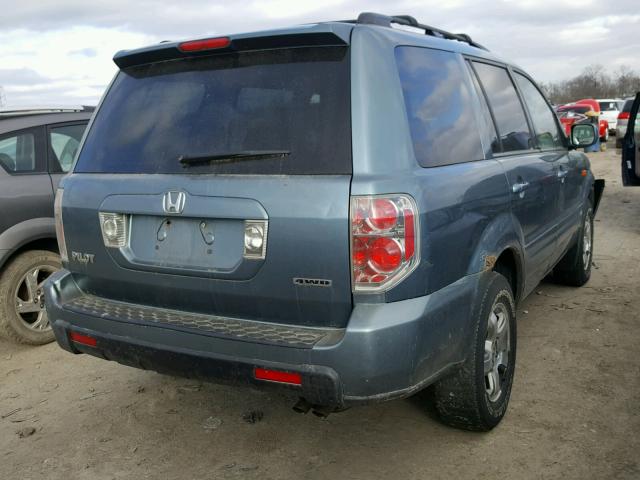 2HKYF18696H547330 - 2006 HONDA PILOT EX GRAY photo 4