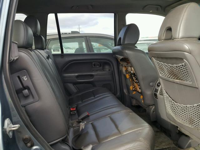 2HKYF18696H547330 - 2006 HONDA PILOT EX GRAY photo 6