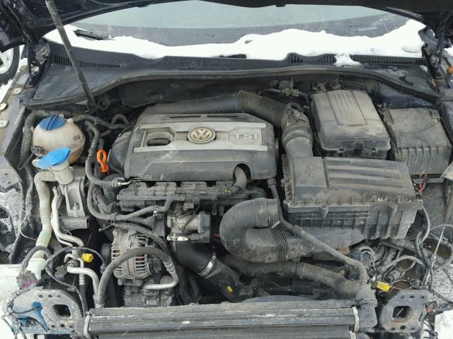 WVWBA71F09V007581 - 2009 VOLKSWAGEN EOS TURBO BLUE photo 7