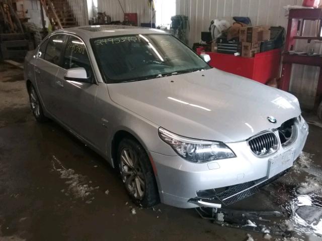 WBANV9C56AC138786 - 2010 BMW 535 XI SILVER photo 1