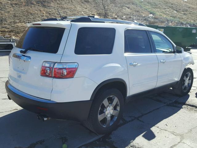 1GKKRRED8BJ280184 - 2011 GMC ACADIA SLT თეთრი ფოტო 4