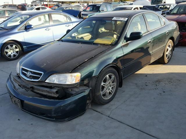 19UUA5668YA059098 - 2000 ACURA 3.2TL GREEN photo 2