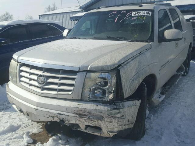 3GYEK63N53G219976 - 2003 CADILLAC ESCALADE E WHITE photo 2