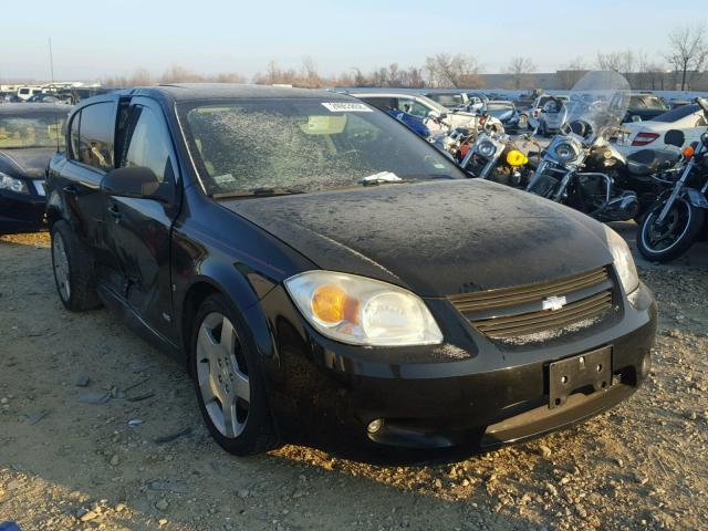 1G1AM55B467744726 - 2006 CHEVROLET COBALT SS BLACK photo 1