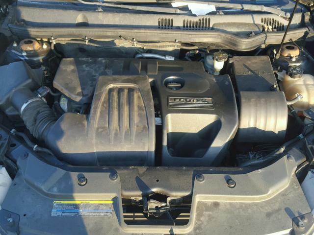 1G1AM55B467744726 - 2006 CHEVROLET COBALT SS BLACK photo 7