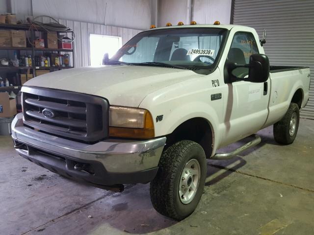 1FTNF21L92EA56758 - 2002 FORD F250 SUPER WHITE photo 2