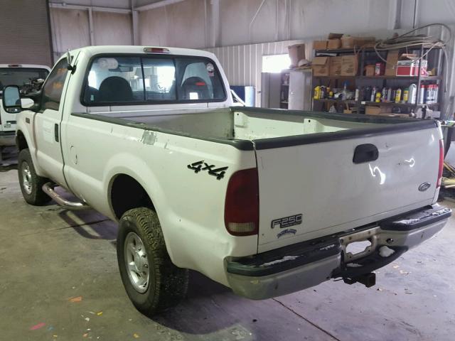 1FTNF21L92EA56758 - 2002 FORD F250 SUPER WHITE photo 3