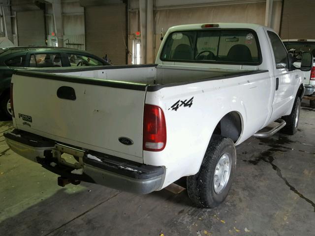 1FTNF21L92EA56758 - 2002 FORD F250 SUPER WHITE photo 4