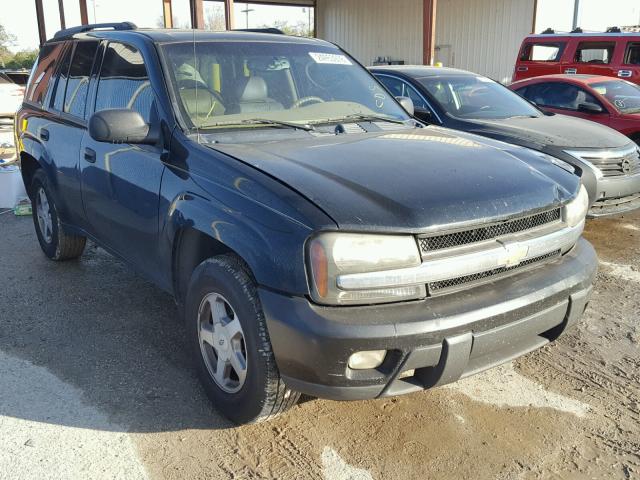 1GNDS13S822469964 - 2002 CHEVROLET TRAILBLAZE BLACK photo 1