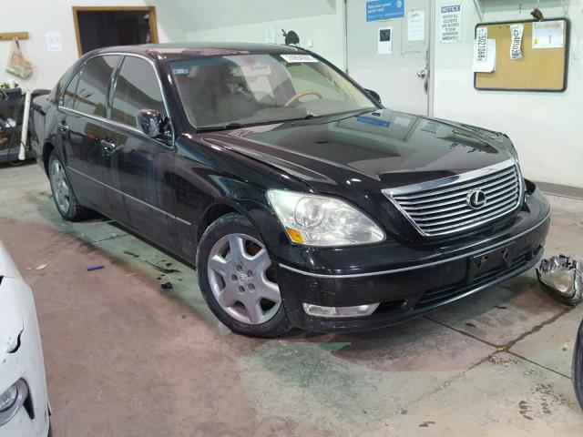 JTHBN36F255000288 - 2005 LEXUS LS 430 BLACK photo 1