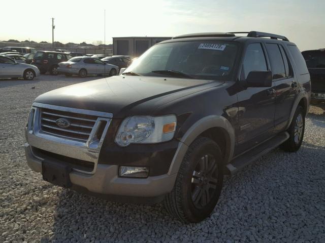 1FMEU64E66UA34542 - 2006 FORD EXPLORER E BLACK photo 2