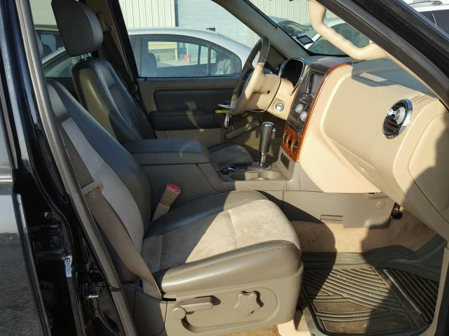 1FMEU64E66UA34542 - 2006 FORD EXPLORER E BLACK photo 5