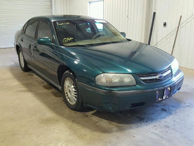 2G1WF52K2Y9202773 - 2000 CHEVROLET IMPALA GREEN photo 1