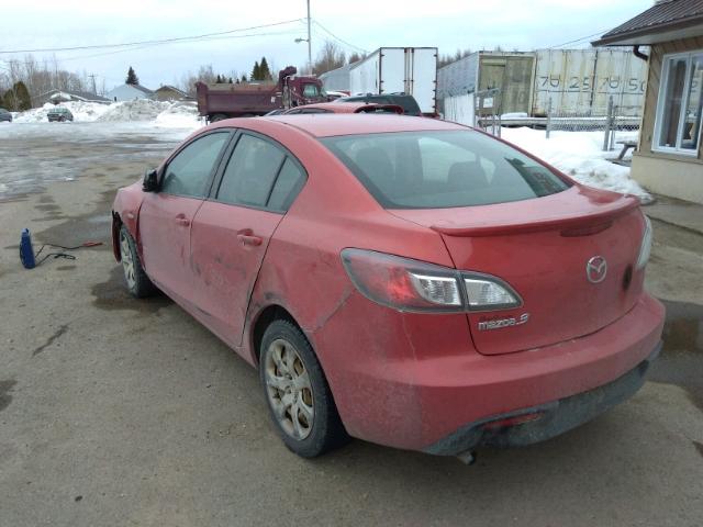 JM1BL1SFXA1278892 - 2010 MAZDA 3 I RED photo 3