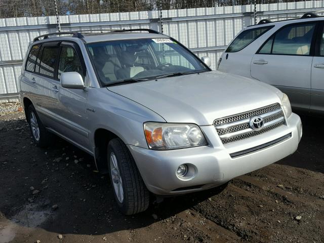 JTEEW21A360029858 - 2006 TOYOTA HIGHLANDER SILVER photo 1