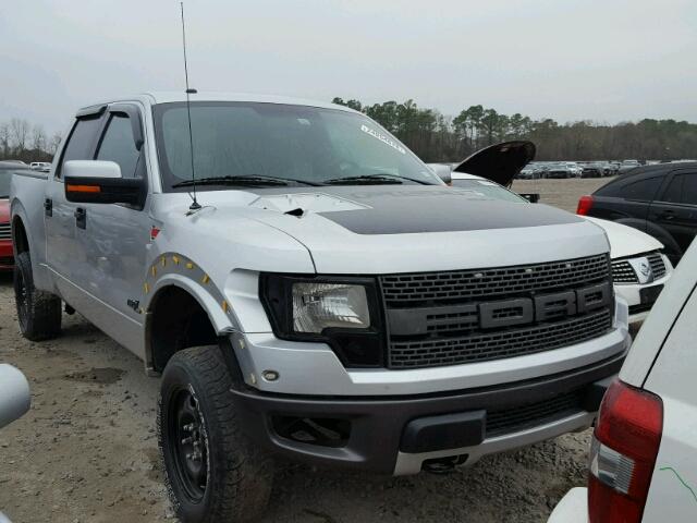 1FTFW1R69CFB69070 - 2012 FORD F150 SVT R SILVER photo 1