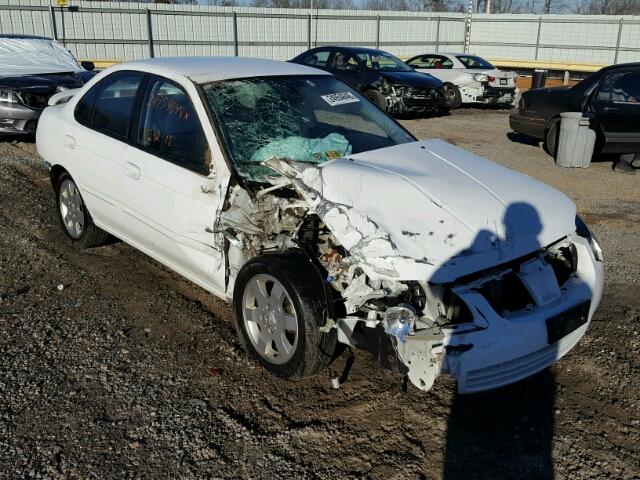 3N1CB51D36L580140 - 2006 NISSAN SENTRA 1.8 WHITE photo 1