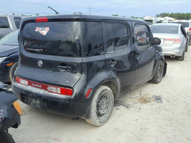 JN8AZ28R99T109937 - 2009 NISSAN CUBE BASE BLACK photo 4