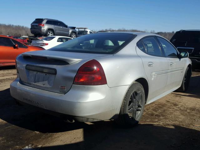 2G2WR524351247333 - 2005 PONTIAC GRAND PRIX SILVER photo 4