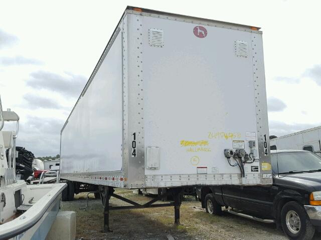 1GRAA06235B707394 - 2005 GREAT DANE TRAILER SEMI TRAIL WHITE photo 1