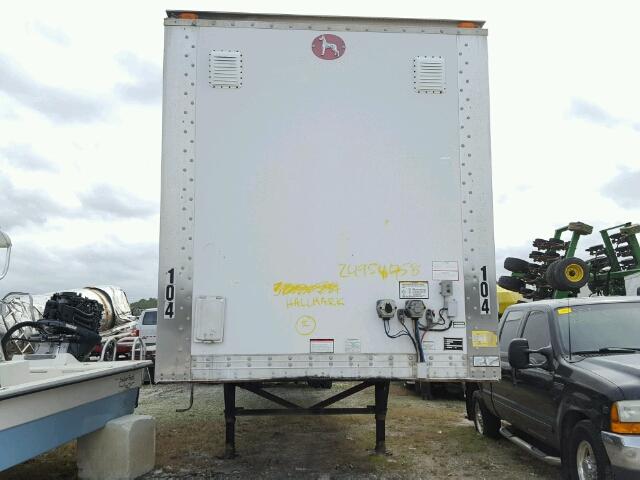 1GRAA06235B707394 - 2005 GREAT DANE TRAILER SEMI TRAIL WHITE photo 2