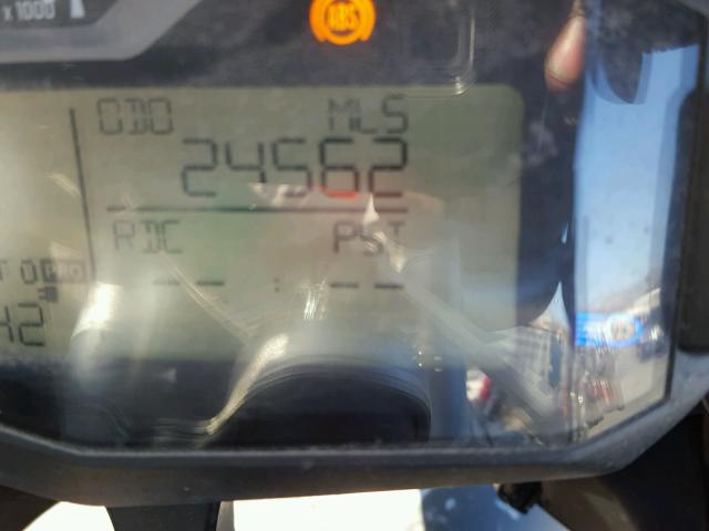 WB10A1105DZ184268 - 2013 BMW R1200 GS GRAY photo 8