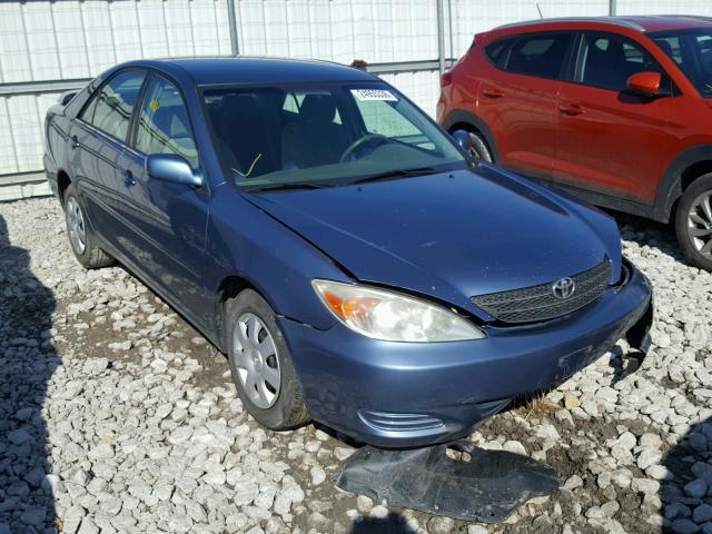 4T1BE32K63U723659 - 2003 TOYOTA CAMRY LE BLUE photo 1