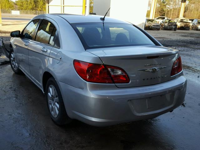 1C3LC46B99N534087 - 2009 CHRYSLER SEBRING LX SILVER photo 3