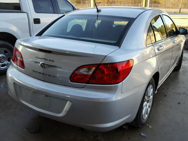 1C3LC46B99N534087 - 2009 CHRYSLER SEBRING LX SILVER photo 4