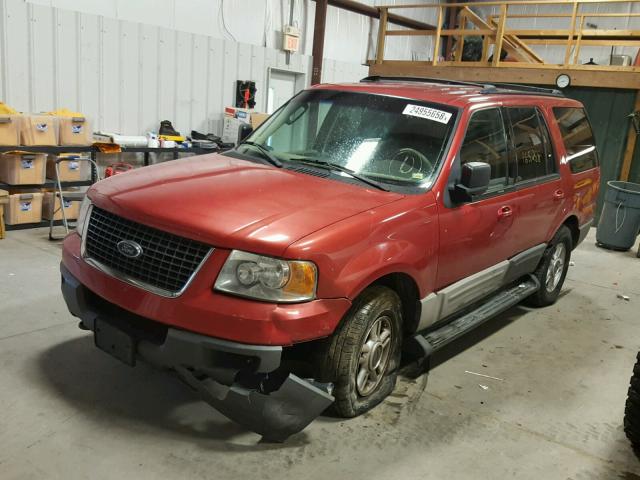 1FMPU16L63LB60408 - 2003 FORD EXPEDITION RED photo 2