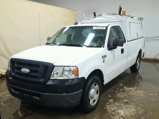 1FTRF12208KC52650 - 2008 FORD F150 WHITE photo 2