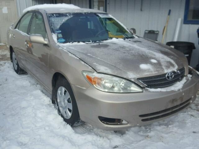 4T1BE32K22U079351 - 2002 TOYOTA CAMRY LE BEIGE photo 1