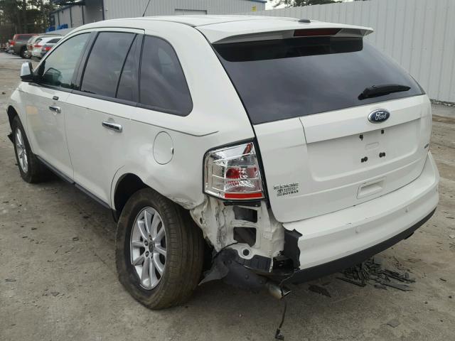 2FMDK3JC6ABA65694 - 2010 FORD EDGE SEL WHITE photo 9