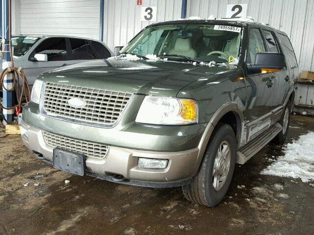 1FMFU18L23LC57307 - 2003 FORD EXPEDITION GREEN photo 2