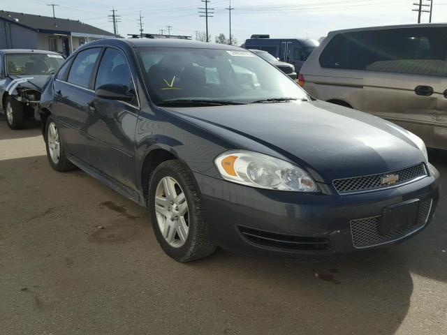 2G1WG5E3XD1221470 - 2013 CHEVROLET IMPALA LT BLACK photo 1