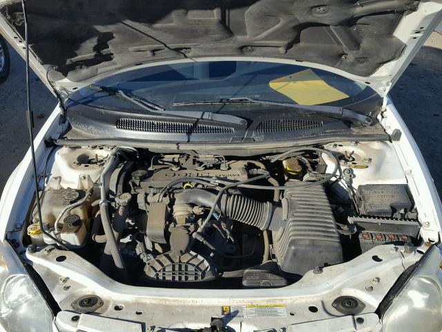 1B3EL46X76N246694 - 2006 DODGE STRATUS SX WHITE photo 7