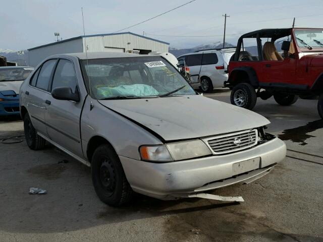 3N1AB41D3VL014883 - 1997 NISSAN SENTRA XE SILVER photo 1